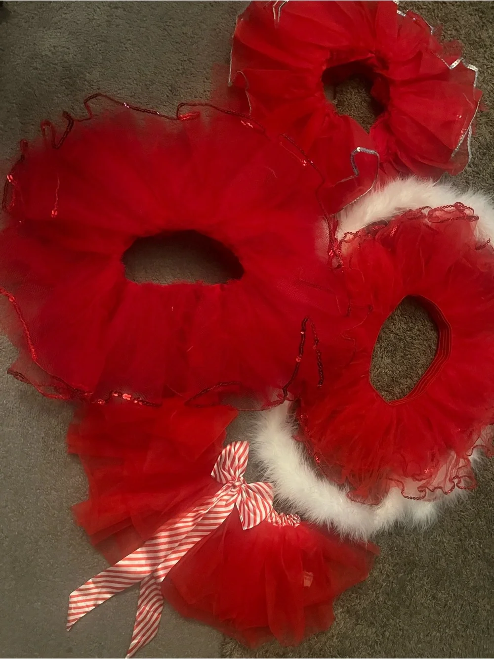Red tutu bundle